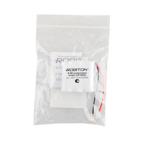 Батарея аккумуляторная ROBITON DECT-T314-3X2/3AAA фото 2 Батарея аккумуляторная ROBITON DECT-T314-3X2/3AAA фото 2