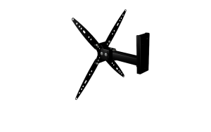 Кронштейн настенный MART 406A 32-65" (наклон ±15°, поворот ± 110° до 40 кг, черный) фото 4 Кронштейн настенный MART 406A 32-65" (наклон ±15°, поворот ± 110° до 40 кг, черный) фото 4