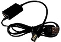 Инжектор питания активных ТВ антенн от USB-порта ТВ и приставок (5В, USB-кабель, ТВ-гн, ТВ-шт)