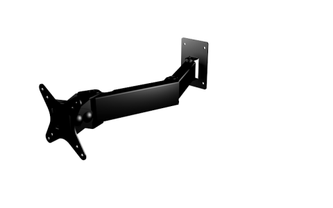 Кронштейн настенный MART 107S 10-26" (наклон -15°/+15°, поворот -150/+150, до 15 кг, черный) фото 3 Кронштейн настенный MART 107S 10-26" (наклон -15°/+15°, поворот -150/+150, до 15 кг, черный) фото 3