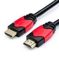 Кабель HDMI-HDMI v1.4 15,0м (Red/Gold, в пакете) Atcom
