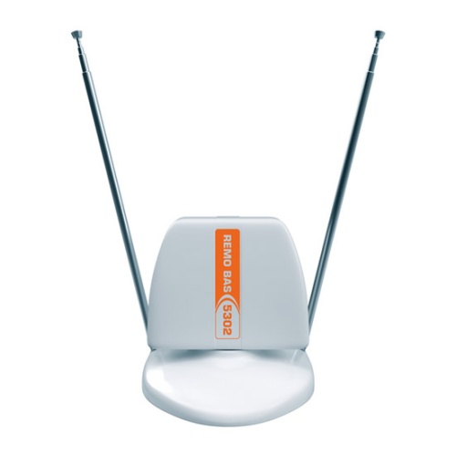 Антенна комнатная РЭМО BAS-5302-USB (активная, 5V, МВ-ДМВ, без б/п, 31,5-33,5 дБи, коробка)