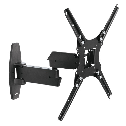 Кронштейн настенный VLK TRENTO-7 22-55" ( наклон + 5° -15°, поворот 180°,  до 25 кг, черный)