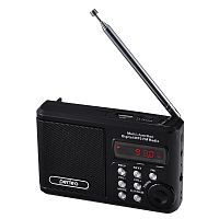 Мини-аудио система Perfeo Sound Ranger, УКВ+FM, MP3 (USB/TF), USB-audio, BL-5C 1000mAh, черный