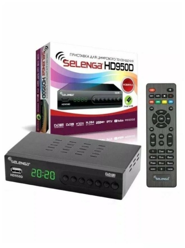 Цифровой ресивер  Selenga HD950D (Эфирный DVB-T2/C, Dolby Digital) фото 8
