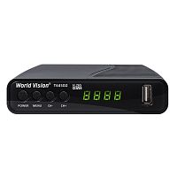 Цифровой ресивер  World Vision T645D2 (Эфирный, DVB-T2/C, HD, Dolby Digital, FM)