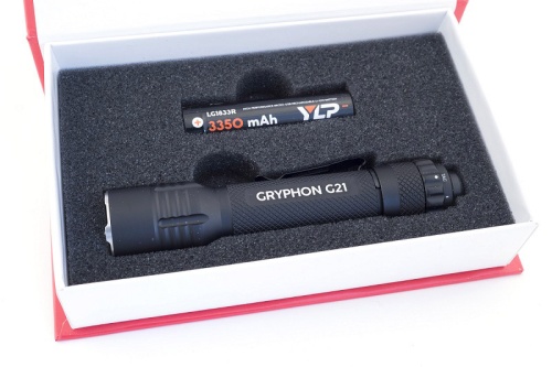 Фонарь ЯРКИЙ ЛУЧ YLP G21 "Gryphon" 950лм, аккумулятор LG 18650 с встроенным micro-USB фото 2