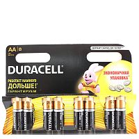 Батарейка щелочная DURACELL Basic LR6 (AA, MN1500) 1.5В бл/8 (Цена за 1 штуку)