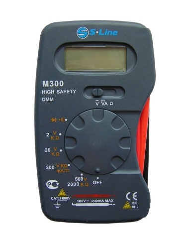 Мультиметр цифровой S-line M300