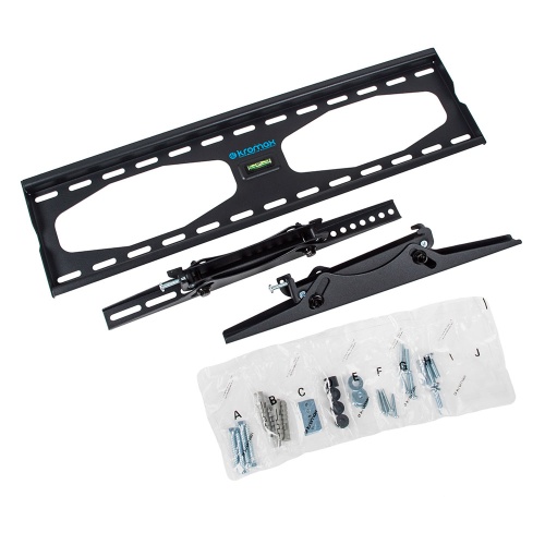Кронштейн настенный Kromax STAR-22 GREY TITAN 32-90" (наклон -12°/+12°, вылет 75 мм, до 60кг, серый) фото 3