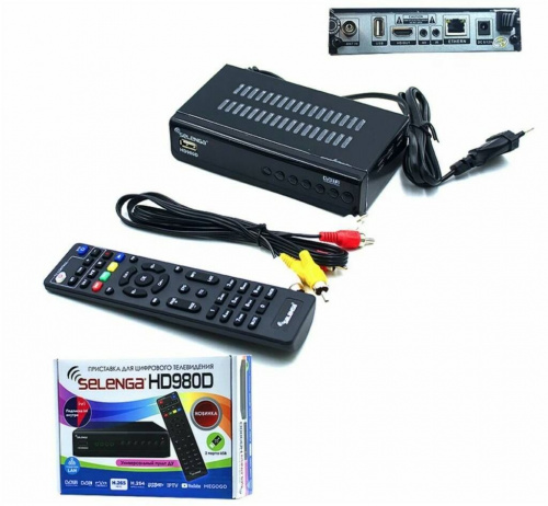 Цифровой ресивер Selenga HD980D (Эфирный DVB-T2/C)(.) фото 7 Цифровой ресивер Selenga HD980D (Эфирный DVB-T2/C)(.) фото 7