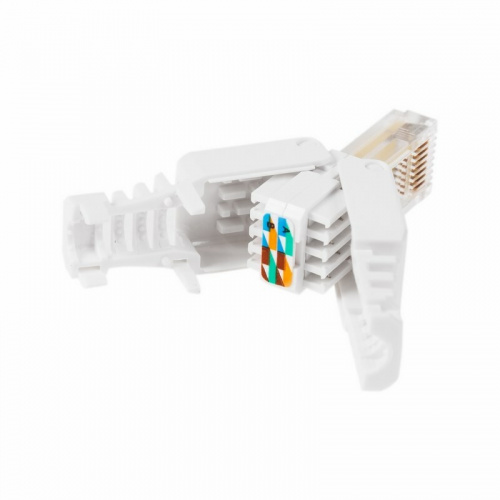 Коннектор RJ-45 (8p8c) cat.5e, быстрозажимной ручной фото 2 Коннектор RJ-45 (8p8c) cat.5e, быстрозажимной ручной фото 2