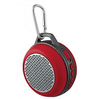 Bluetooth-колонка Perfeo "SOLO" FM, MP3 microSD, AUX, мощность 5Вт, 600mAh, красный PF_5206