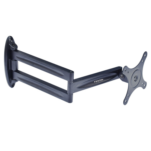 Кронштейн настенный Kromax TECHNO-11 10-32" (наклон -90°/+90°, поворот 180°, до 15 кг, чёрный) фото 11