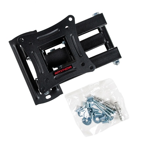 Кронштейн настенный ARM MEDIA LCD-104 10-32" (наклон +5°/-15°, поворот 180°, до 15 кг, черный) фото 8