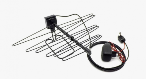Антенна комнатная Дельта К131А.02 12V (активная, DVB-T2, с б/п, 22-25 дБ, коробка) фото 2