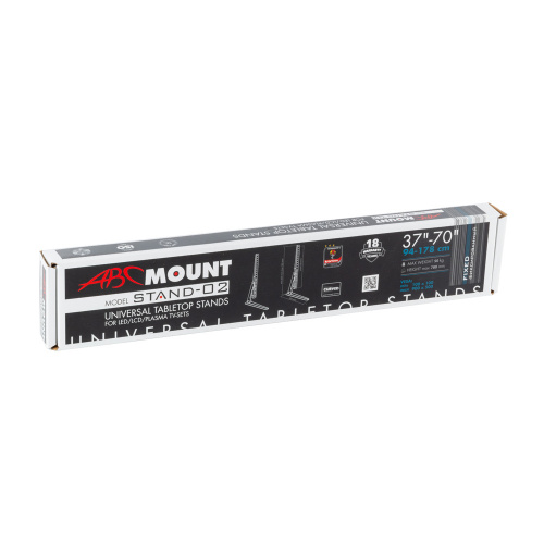 Кронштейн настольный для LED/LCD телевизоров ABC Mount STAND-02 37-70" (фиксированный, до 50кг) фото 7 Кронштейн настольный для LED/LCD телевизоров ABC Mount STAND-02 37-70" (фиксированный, до 50кг) фото 7