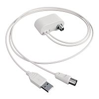 Инжектор питания USB РЭМО BAS-8002 (для активных антенн, пакет) белый