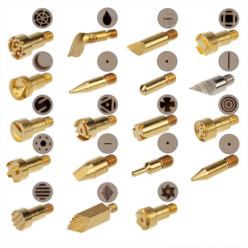 Набор для выжигания паяльник-выжигатель REXANT, 22 насадки, подставка, 230 В, 20/50 Вт, 12-0187 фото 3 Набор для выжигания паяльник-выжигатель REXANT, 22 насадки, подставка, 230 В, 20/50 Вт, 12-0187 фото 3