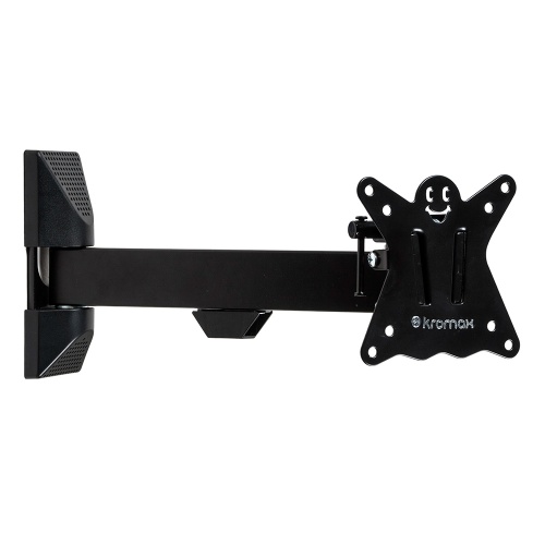 Кронштейн настенный Kromax CASPER-103 10-26" (наклон -15°/+5°, вращение экрана ±5, до 25 кг, черный) фото 2