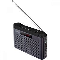 Радиоприемник цифровой ТАЙГА FM+ 66-108МГц/ MP3/ встроенный аккум,USB/ серый 