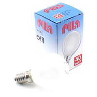 Лампа накаливания PILA P45 40W E14 FR (миньон) шарик матовый