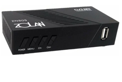 Цифровой ресивер Zolan ZN805  (Эфирный, DVB-T2) фото 5