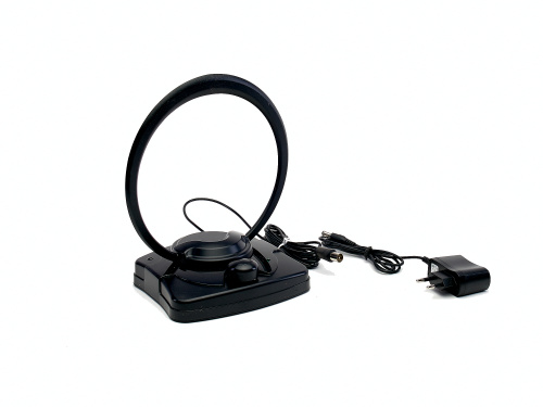 Антенна комнатная Reflect RING RA-147-DX (активная, ДМВ, с б/п, 33 дБи, коробка) фото 3 Антенна комнатная Reflect RING RA-147-DX (активная, ДМВ, с б/п, 33 дБи, коробка) фото 3