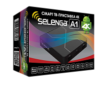 Приставка Смарт ТВ Selenga A1 1G/8Gb (Android TV Box)