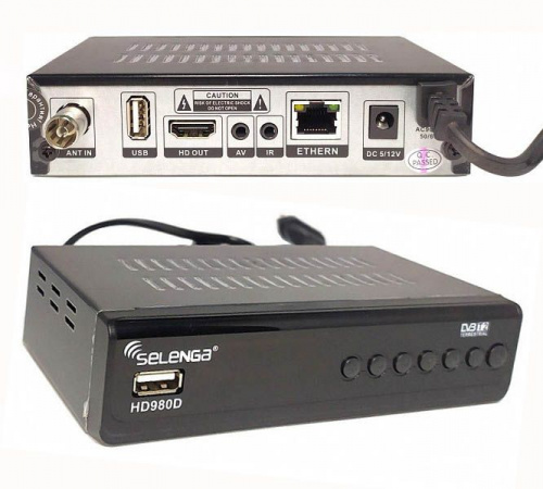Цифровой ресивер Selenga HD980D (Эфирный DVB-T2/C)(.) фото 5 Цифровой ресивер Selenga HD980D (Эфирный DVB-T2/C)(.) фото 5