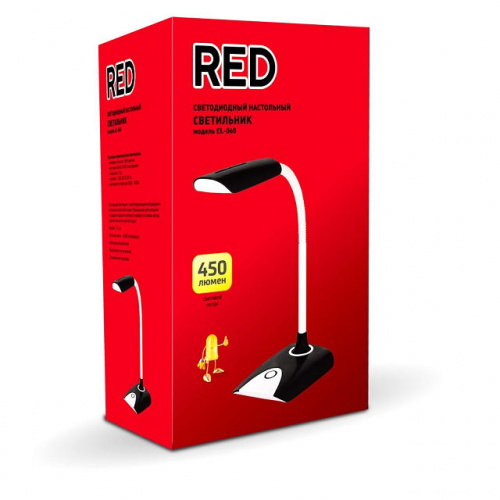 Светильник RED EL-060 черный настольный фото 2 Светильник RED EL-060 черный настольный фото 2