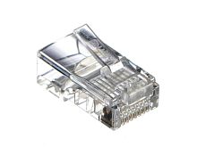 Коннектор RJ-45 (8p8c) cat.5е (нож с 2-мя зубцами)