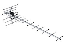 Антенна уличная РЭМО BAS-1334-USB Диапазон Макси (активная, МВ-ДМВ, с б/п, 21-36 дБи, пакет)