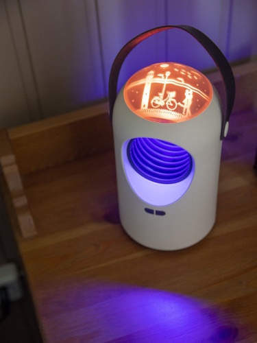 Антимоскитный светильник ЛЮЧИЯ LU385 5W настольный, питание от USB фото 2