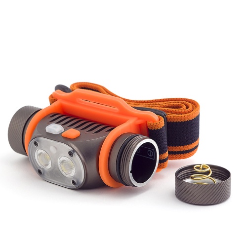 Фонарь ЯРКИЙ ЛУЧ "PANDA 2M" налобный 2xCREE XP-G3 max.800лм, магнит, под аккум. 18650 фото 3
