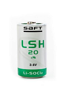 Элемент питания SAFT LSH20 (А373/LR20/D) высокотоковый Li-SOCI2 (литий-тионилхлорид) 3.6V 13Ah