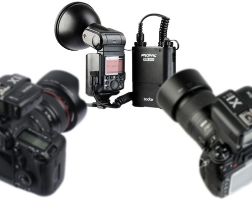 Вспышка накамерная Godox Witstro AD360II-N с батарейным блоком PB960 фото 5