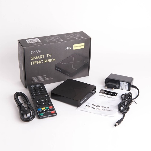Приставка Смарт ТВ СИГНАЛ ELECTRONICS ATOM-216AM (Android TV Box)																														 фото 7