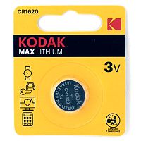 Батарейка литиевая KODAK CR1620 дисковая 3В бл/1