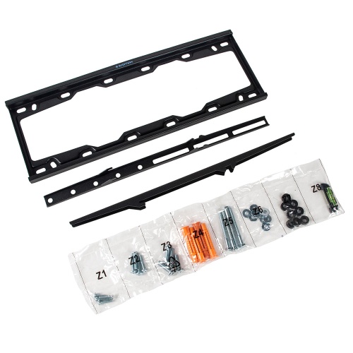 Кронштейн настенный Kromax ELEMENT-3  22-65" (фиксированный, вылет 28 мм, до 50 кг, чёрный) фото 7