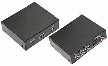 Конвертер YPbPr + SPDIF / Toslink на HDMI, металл