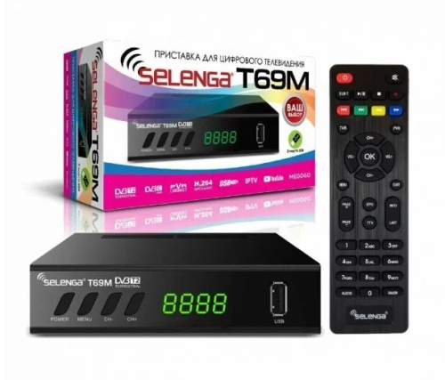 Цифровой ресивер  Selenga T69M (Эфирный DVB-T2/C) фото 3