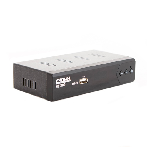 Цифровой ресивер СИГНАЛ ELECTRONICS HD-300 (Эфирный DVB-T2) фото 3