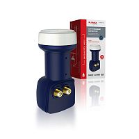 Спутниковый конвертер Lumax-TCIR40 Twin (2 вых.) (круговая поляризация) (НТВ+,Триколор ТВ)
