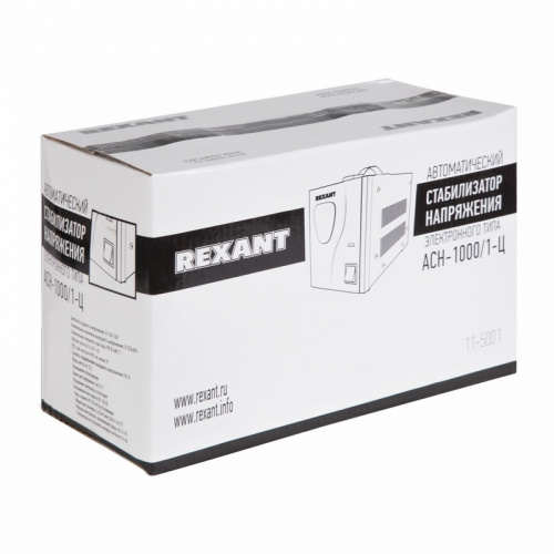 Стабилизатор напряжения AСН-1 000/1-Ц REXANT фото 4 Стабилизатор напряжения AСН-1 000/1-Ц REXANT фото 4
