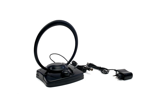 Антенна комнатная Reflect RING RA-147-DX (активная, ДМВ, с б/п, 33 дБи, коробка) фото 3