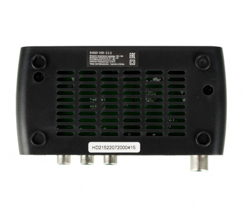 Цифровой ресивер СИГНАЛ ELECTRONICS HD-215 (Эфирный DVB-T2, Dolby Digital) фото 7 Цифровой ресивер СИГНАЛ ELECTRONICS HD-215 (Эфирный DVB-T2, Dolby Digital) фото 7