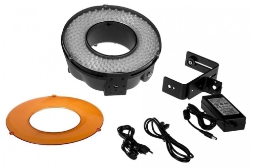 Осветитель DVR-240D светодиодный кольцевой фото 3