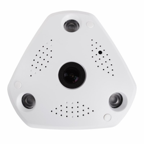 Видеокамера панорамная AHD 3.0Мп, объектив Fish Eye 1,29 мм, с ИК до 100м²