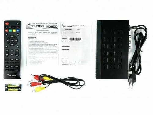 Цифровой ресивер  Selenga HD950D (Эфирный DVB-T2/C, Dolby Digital) фото 2